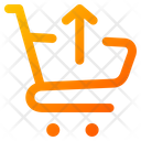 Shopping Cart Remove Cart Arrow Up Icon