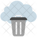 Cloud Computing Trash Icon