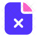 Failed Document File Icon