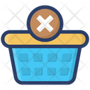 Remove From Basket Delete From Basket Shopping Bucket Icon