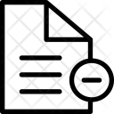 Remove list Icon