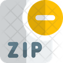 Remove Zip File Zip File Remove File Icon