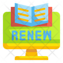 Renew Book Renew Book Icon