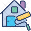 Renovation Construction Painting Icon