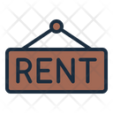 Rent Sign House Icon