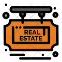 Rent Estate Board Icon