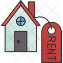 Rent House Estate Icon
