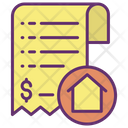 Rent Payment Rent Bill House Bill Icon