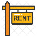 Rent Sale Board Icon