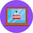 Rent Sign Post Icon