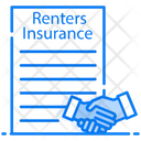 Renters Insurance Insurance Contract Insurance Claim Icon