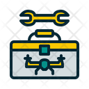Repair Kit Drone Repair Kit Drone Tool Box Icon