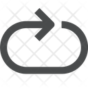Cycle Repeat Sign Cycle Sign Icon