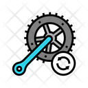 Replacement Pedal Crank  Icon