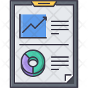 Report Metrics Presentation Icon