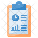 Report Chart Document Icon