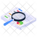 Data Analytics Bar Chart Business Report Icon