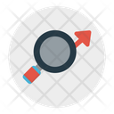 Analytic Growth Search Icon