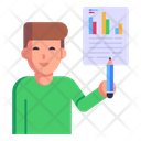Business Report Report Writing Data Analysis Icon
