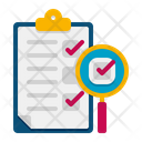 Requirement Analysis Analysis Report Checklist Icon