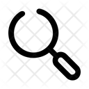 Research Microbes Magnifier Icon