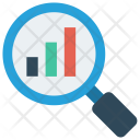 Research Analysis Graph Icon