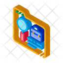 Folder Research Business Icon