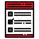 Reservation Form Icon