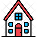 Residential House Construction Property Icon