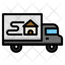 Residential Moving Home Icon