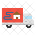 Residential Moving Home Icon