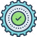 Resolved Icon - Download in Colored Outline Style