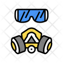 Facial Mask Respirator Icon