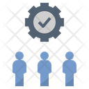 Responsible Teamwork Success Icon