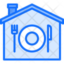House Food Delivery Icon