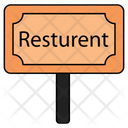 Restaurant Board Icon