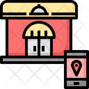 Onlien Gps Location Icon