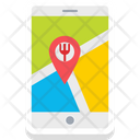 Mobile Location Map Pin Location Marker Icon