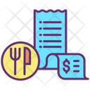 Restaurant Payment Restaurant Bill Payment Restaurant Invoice Payment Icon