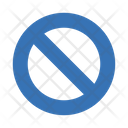 Restricted Ban Block Icon