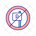 Restricted Parking Zone Icon
