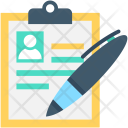 Resume Writing Editing Icon