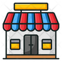 Retail Shop Market Place Outlet Icon