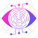 Retina Scanner Cyber Icon