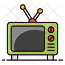 Retro Tv Tv Tv Set Icon