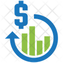 Return On Investment Rate Of Return Money Icon