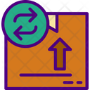 Return Package Delivery Package Icon