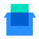 Returns Cardboard Box Icon