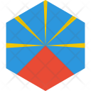 Reunion Flag World Icon