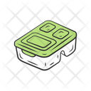 Reusable Lunch Box Lunch Box Food Icon